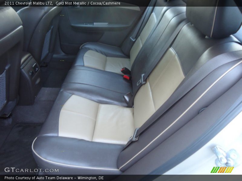 Gold Mist Metallic / Cocoa/Cashmere 2011 Chevrolet Malibu LTZ