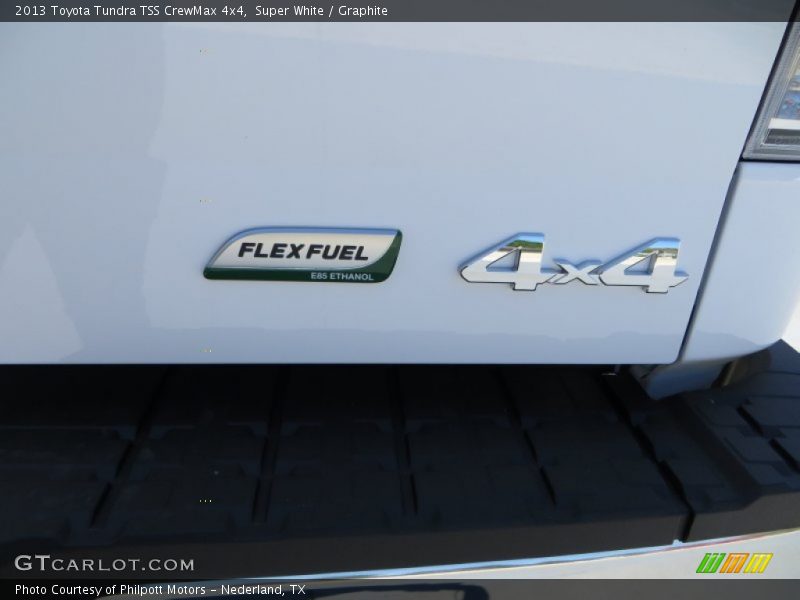 Super White / Graphite 2013 Toyota Tundra TSS CrewMax 4x4