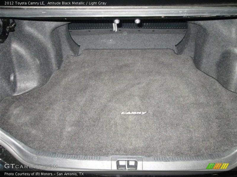 Attitude Black Metallic / Light Gray 2012 Toyota Camry LE