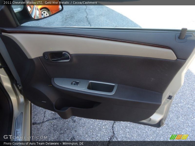 Gold Mist Metallic / Cocoa/Cashmere 2011 Chevrolet Malibu LTZ