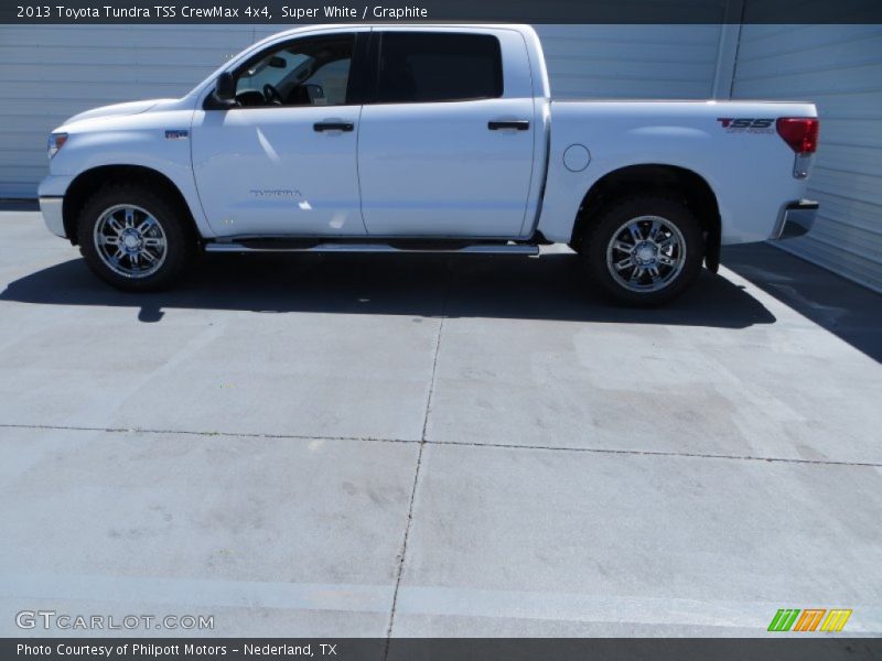 Super White / Graphite 2013 Toyota Tundra TSS CrewMax 4x4