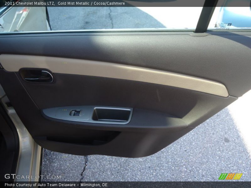 Gold Mist Metallic / Cocoa/Cashmere 2011 Chevrolet Malibu LTZ