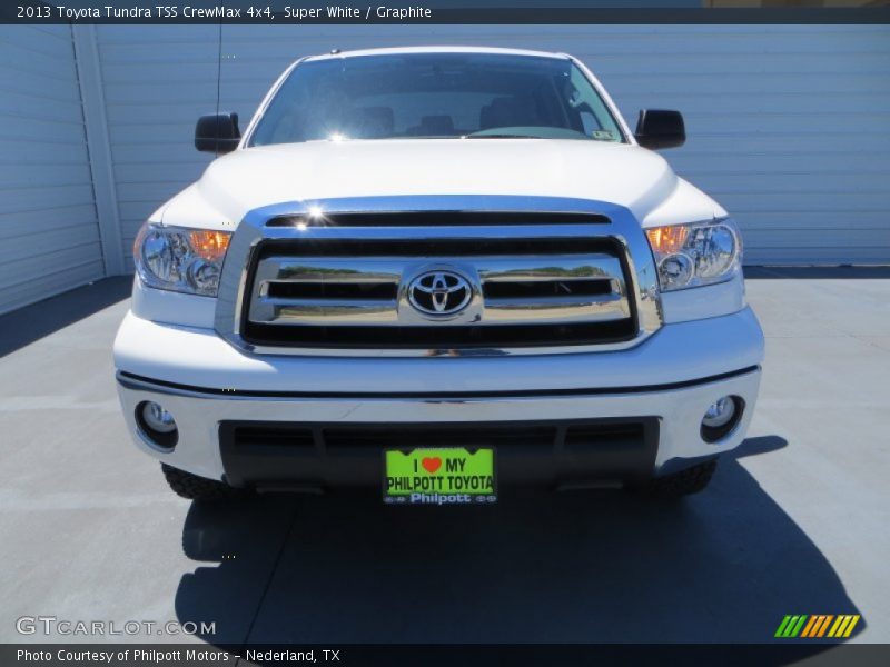 Super White / Graphite 2013 Toyota Tundra TSS CrewMax 4x4