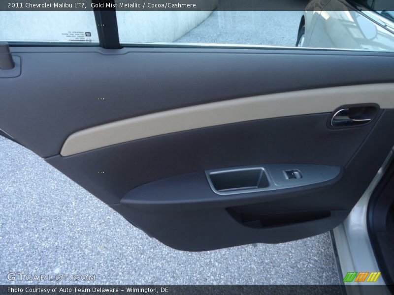 Gold Mist Metallic / Cocoa/Cashmere 2011 Chevrolet Malibu LTZ