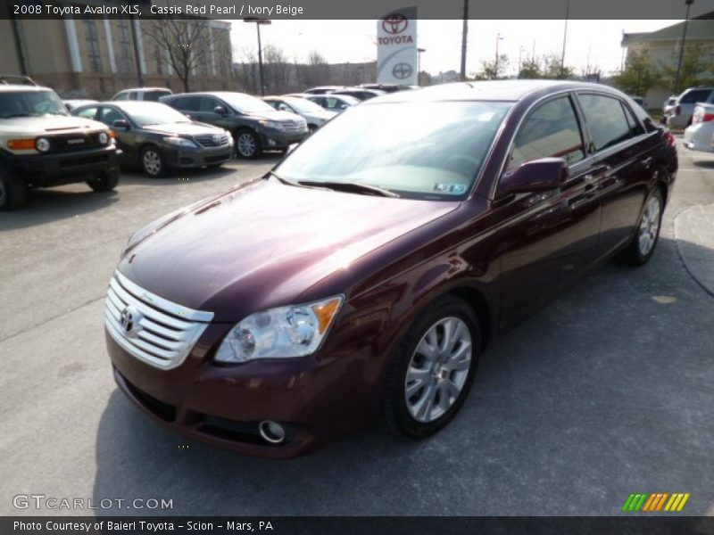 Cassis Red Pearl / Ivory Beige 2008 Toyota Avalon XLS