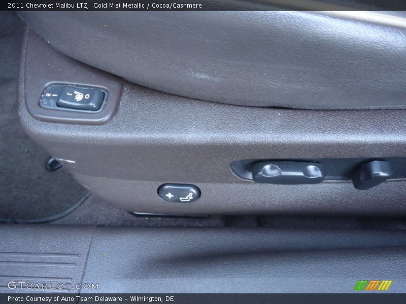 Gold Mist Metallic / Cocoa/Cashmere 2011 Chevrolet Malibu LTZ