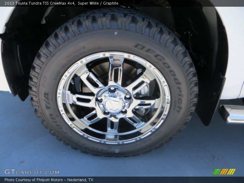 Super White / Graphite 2013 Toyota Tundra TSS CrewMax 4x4