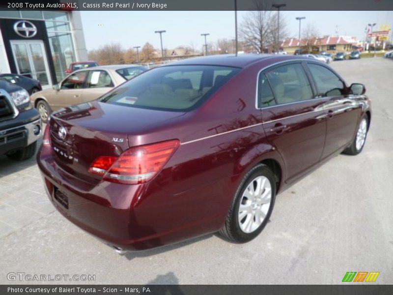 Cassis Red Pearl / Ivory Beige 2008 Toyota Avalon XLS