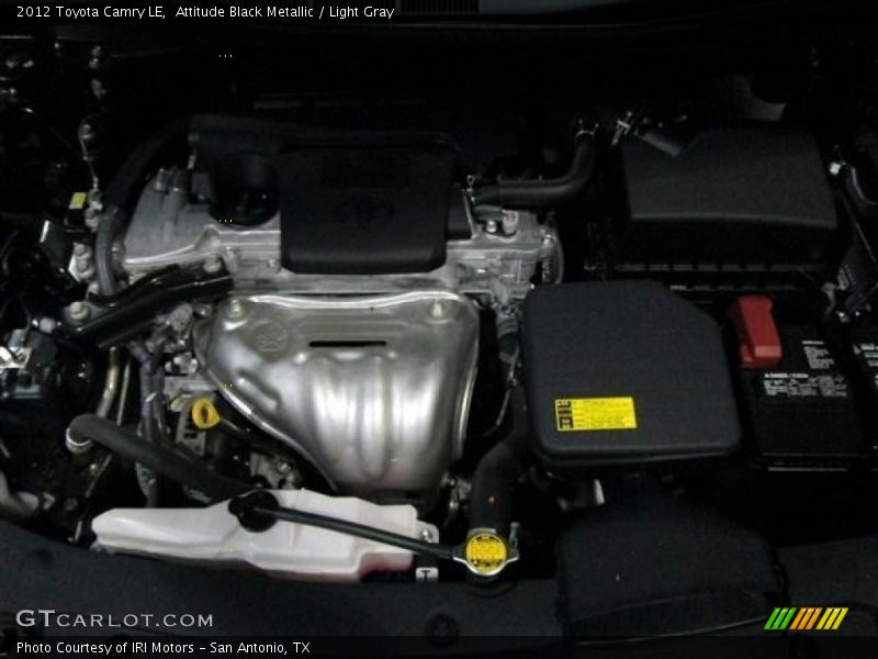 Attitude Black Metallic / Light Gray 2012 Toyota Camry LE
