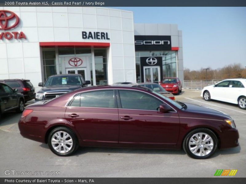 Cassis Red Pearl / Ivory Beige 2008 Toyota Avalon XLS