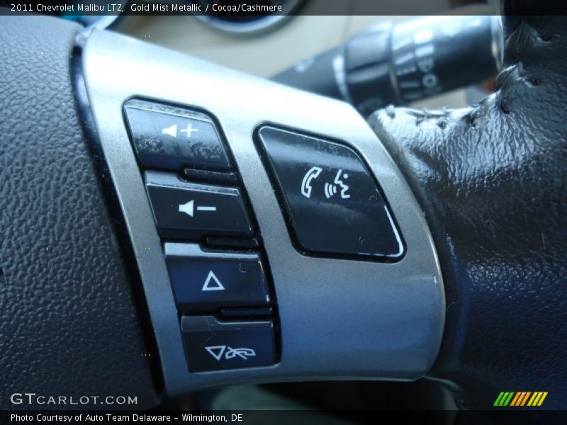 Gold Mist Metallic / Cocoa/Cashmere 2011 Chevrolet Malibu LTZ