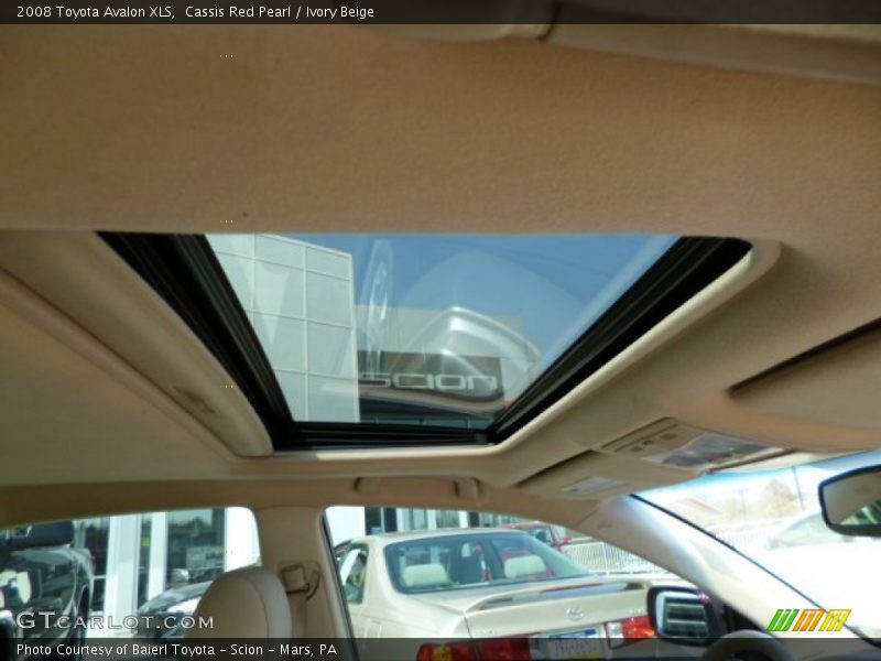 Cassis Red Pearl / Ivory Beige 2008 Toyota Avalon XLS
