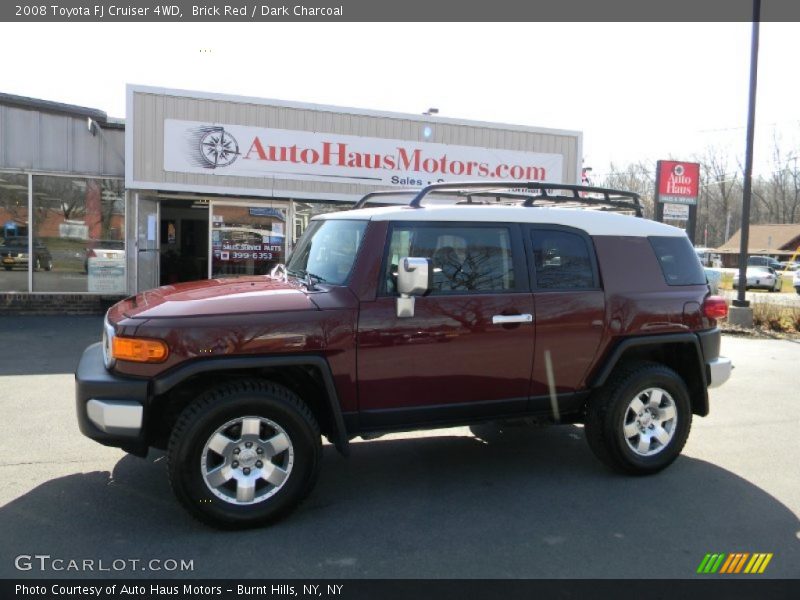 Brick Red / Dark Charcoal 2008 Toyota FJ Cruiser 4WD
