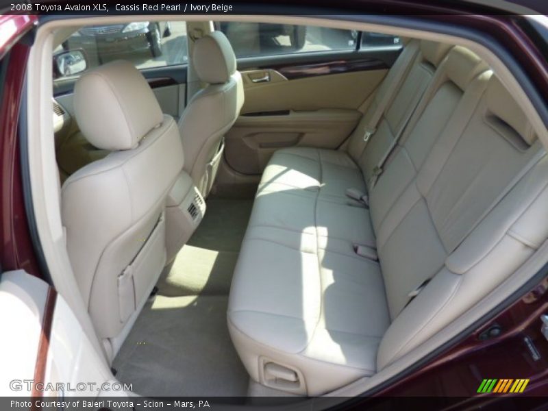 Cassis Red Pearl / Ivory Beige 2008 Toyota Avalon XLS
