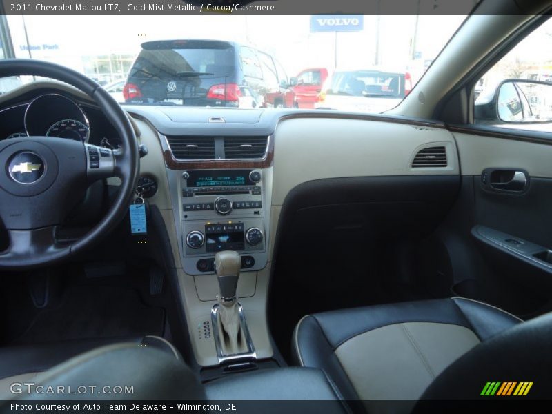Gold Mist Metallic / Cocoa/Cashmere 2011 Chevrolet Malibu LTZ