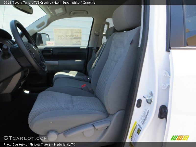 Super White / Graphite 2013 Toyota Tundra TSS CrewMax 4x4
