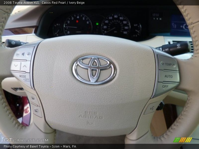 Cassis Red Pearl / Ivory Beige 2008 Toyota Avalon XLS