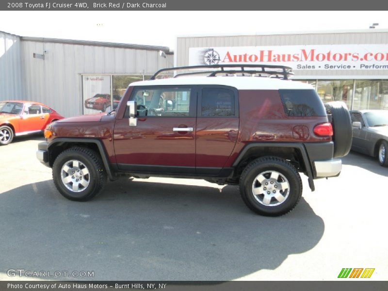 Brick Red / Dark Charcoal 2008 Toyota FJ Cruiser 4WD
