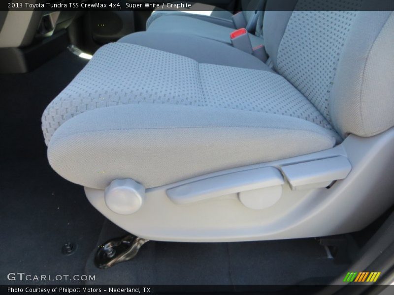 Super White / Graphite 2013 Toyota Tundra TSS CrewMax 4x4