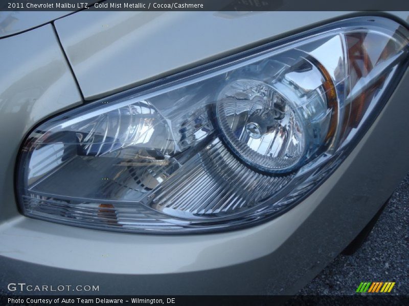 Gold Mist Metallic / Cocoa/Cashmere 2011 Chevrolet Malibu LTZ