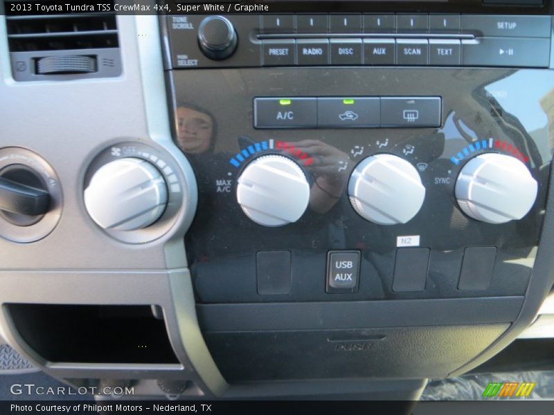 Super White / Graphite 2013 Toyota Tundra TSS CrewMax 4x4