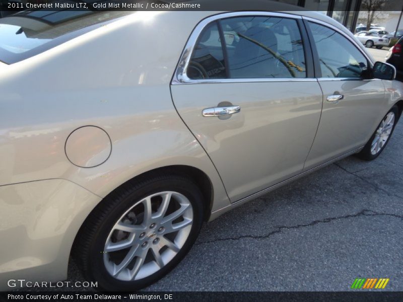 Gold Mist Metallic / Cocoa/Cashmere 2011 Chevrolet Malibu LTZ