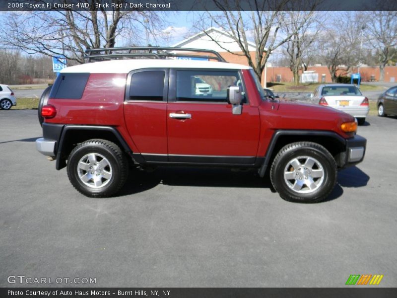 Brick Red / Dark Charcoal 2008 Toyota FJ Cruiser 4WD