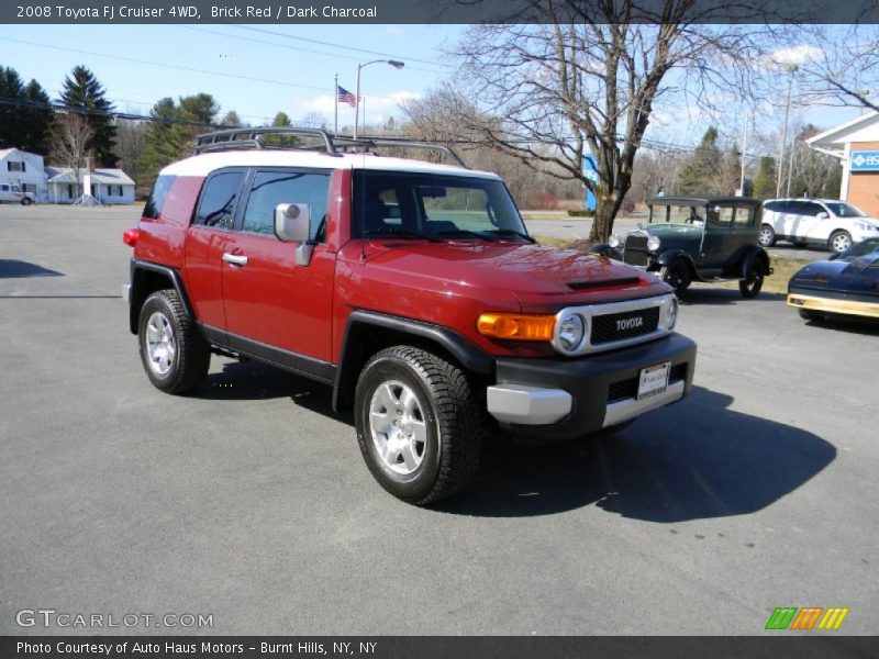 Brick Red / Dark Charcoal 2008 Toyota FJ Cruiser 4WD