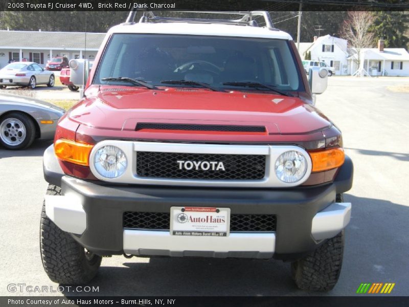 Brick Red / Dark Charcoal 2008 Toyota FJ Cruiser 4WD