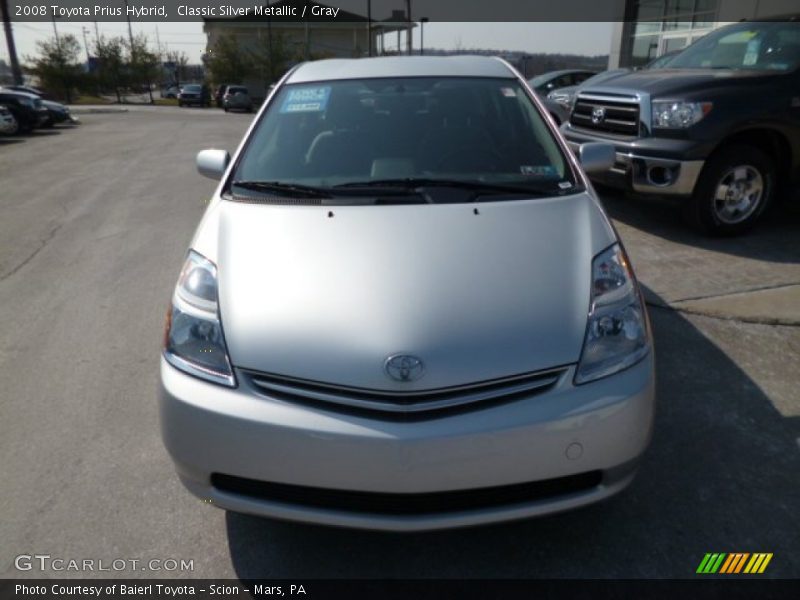 Classic Silver Metallic / Gray 2008 Toyota Prius Hybrid