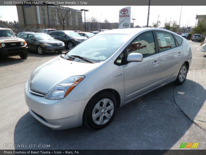 Classic Silver Metallic / Gray 2008 Toyota Prius Hybrid