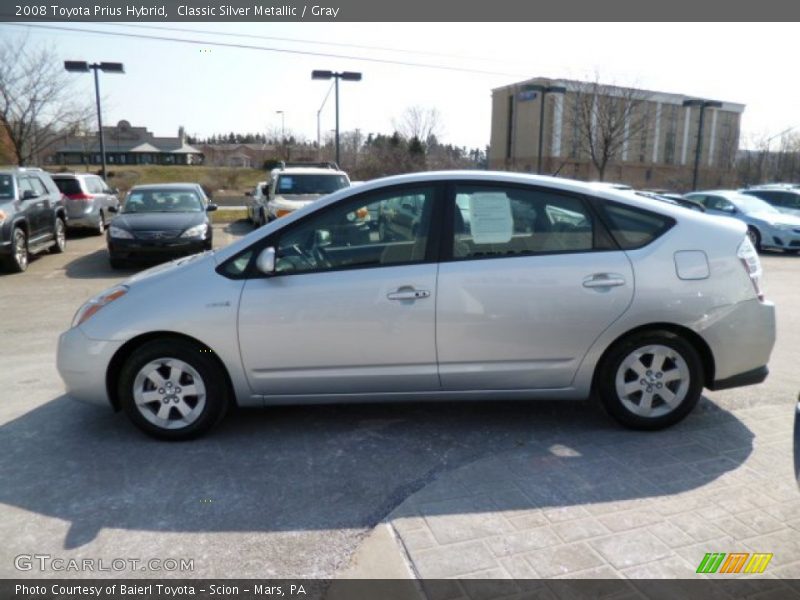 Classic Silver Metallic / Gray 2008 Toyota Prius Hybrid