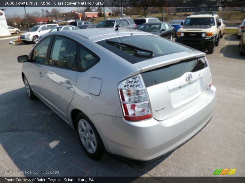 Classic Silver Metallic / Gray 2008 Toyota Prius Hybrid