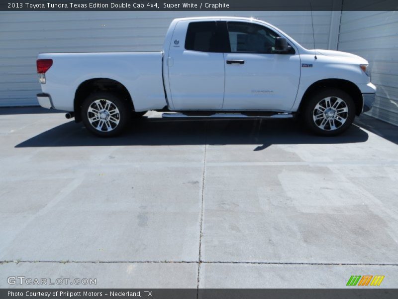 Super White / Graphite 2013 Toyota Tundra Texas Edition Double Cab 4x4