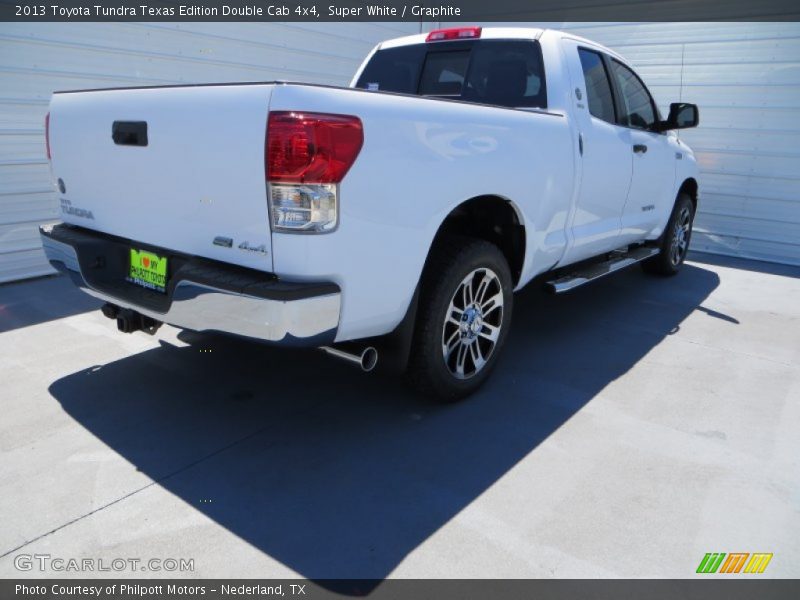 Super White / Graphite 2013 Toyota Tundra Texas Edition Double Cab 4x4