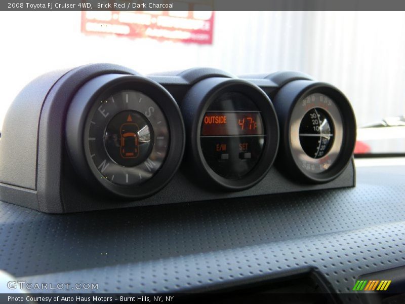 Brick Red / Dark Charcoal 2008 Toyota FJ Cruiser 4WD