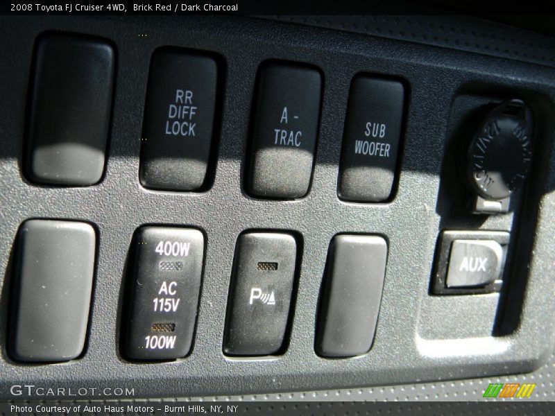 Brick Red / Dark Charcoal 2008 Toyota FJ Cruiser 4WD