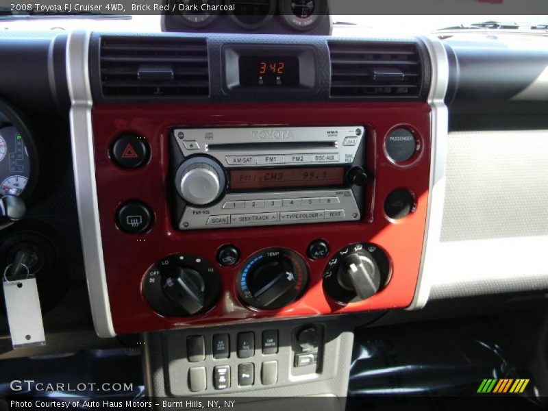 Brick Red / Dark Charcoal 2008 Toyota FJ Cruiser 4WD