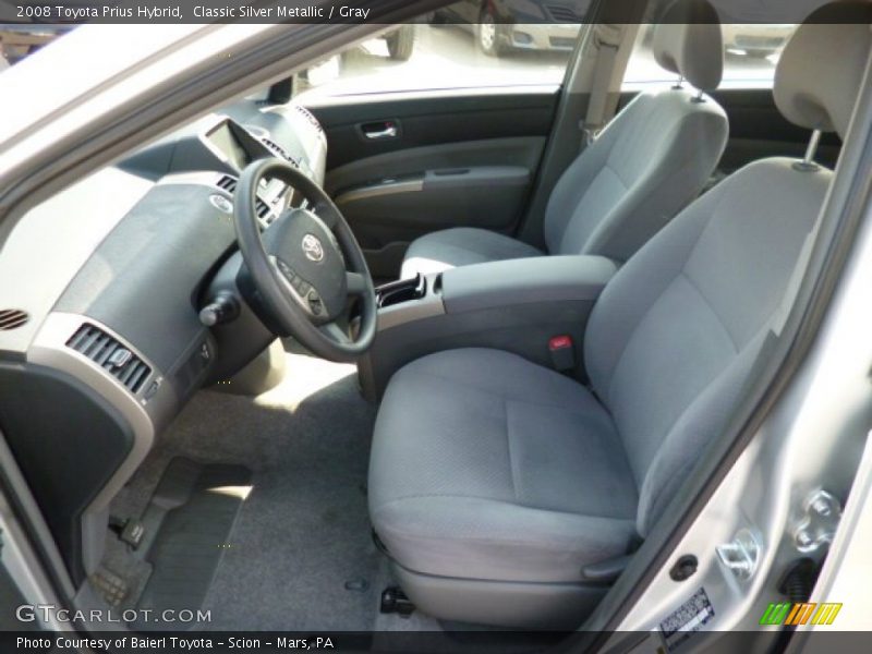 Classic Silver Metallic / Gray 2008 Toyota Prius Hybrid