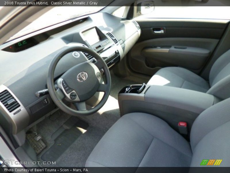 Classic Silver Metallic / Gray 2008 Toyota Prius Hybrid