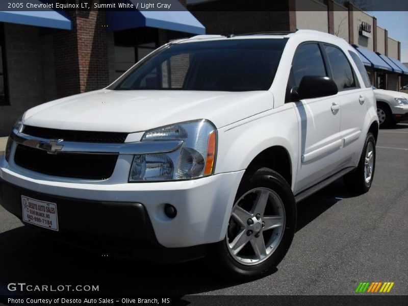 Summit White / Light Gray 2005 Chevrolet Equinox LT