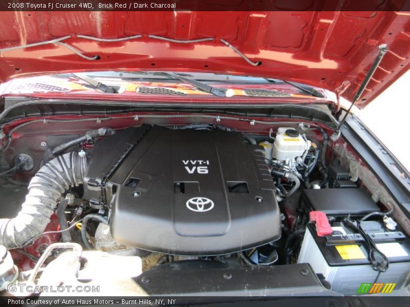 Brick Red / Dark Charcoal 2008 Toyota FJ Cruiser 4WD
