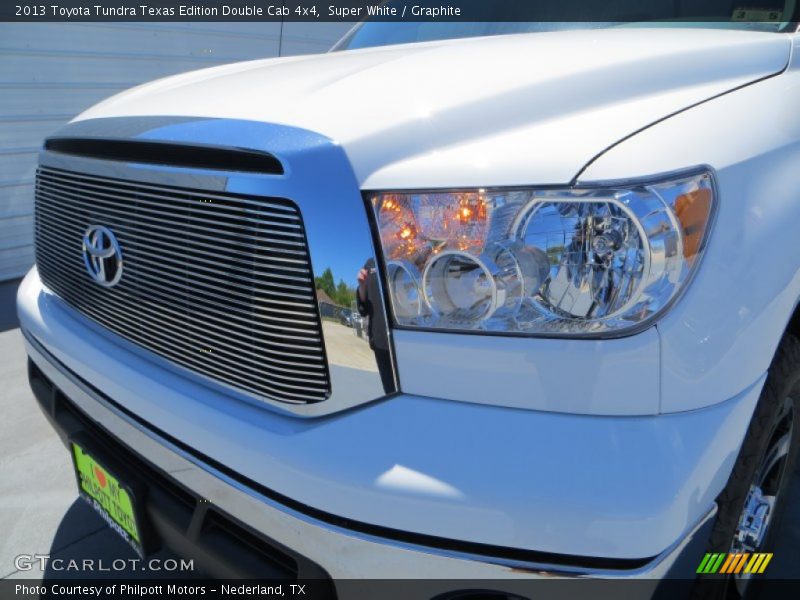 Super White / Graphite 2013 Toyota Tundra Texas Edition Double Cab 4x4