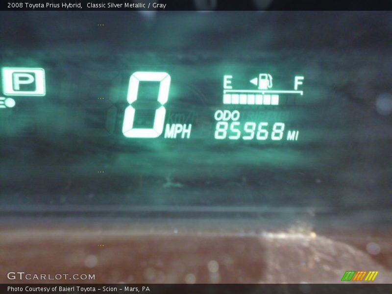 Classic Silver Metallic / Gray 2008 Toyota Prius Hybrid