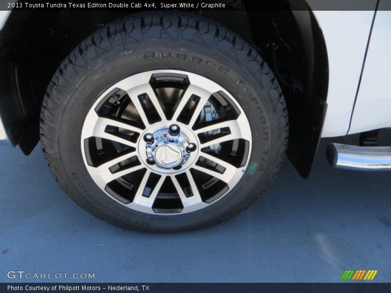 Super White / Graphite 2013 Toyota Tundra Texas Edition Double Cab 4x4