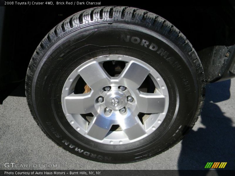 Brick Red / Dark Charcoal 2008 Toyota FJ Cruiser 4WD