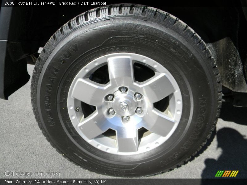 Brick Red / Dark Charcoal 2008 Toyota FJ Cruiser 4WD