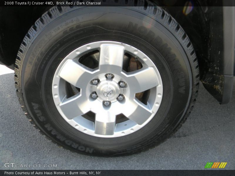 Brick Red / Dark Charcoal 2008 Toyota FJ Cruiser 4WD