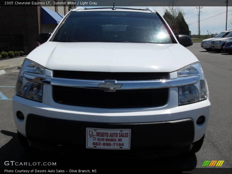 Summit White / Light Gray 2005 Chevrolet Equinox LT