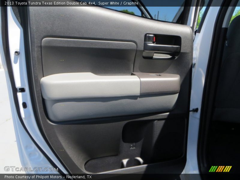 Super White / Graphite 2013 Toyota Tundra Texas Edition Double Cab 4x4